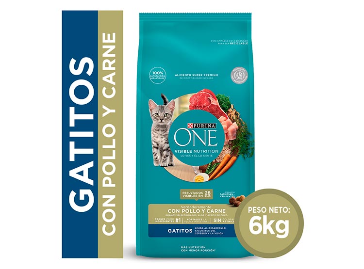 PURINA ONE GATITOS 6 KG